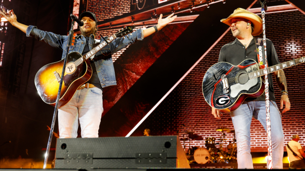 Jason Aldean's Peach State buddy Luke Bryan puts the 'we' in 'Songs About Us'